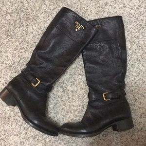 Prada Vintage Riding Boots